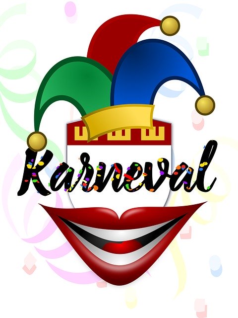 Free download Carnival Mockup Confetti -  free illustration to be edited with GIMP free online image editor