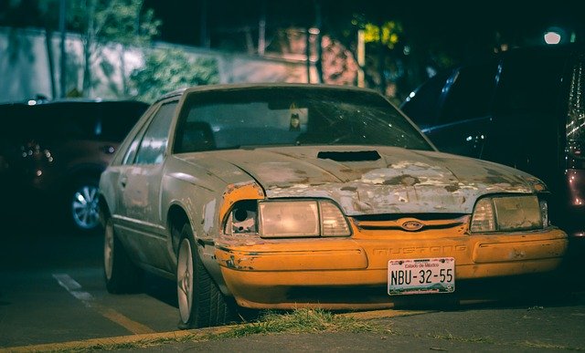 Free download Car Old Abandoned -  free photo or picture to be edited with GIMP online image editor