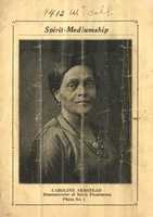 Free download Caroline Armstead Spirit Medium Pamphlet - Unknown Date free photo or picture to be edited with GIMP online image editor