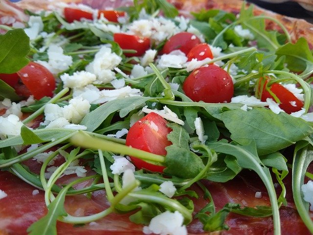 Free download Carpaccio Arugula Salad -  free photo or picture to be edited with GIMP online image editor