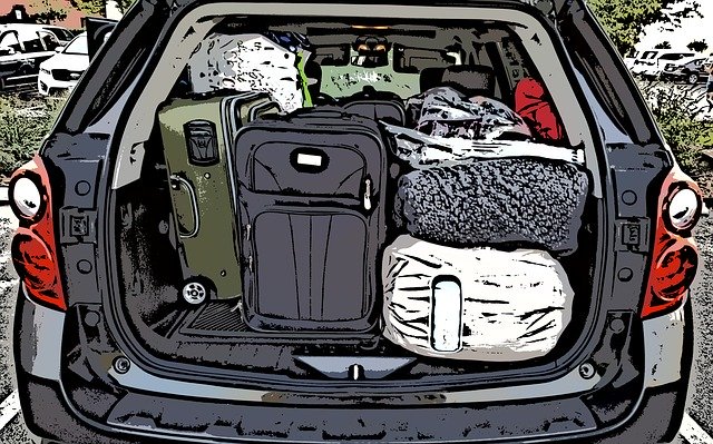 Free download Car Packing Packed -  free illustration to be edited with GIMP free online image editor