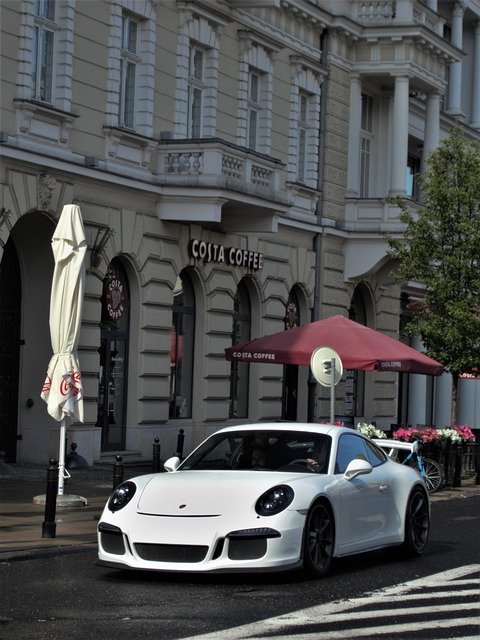 Free download car porsche racing road street free picture to be edited with GIMP free online image editor
