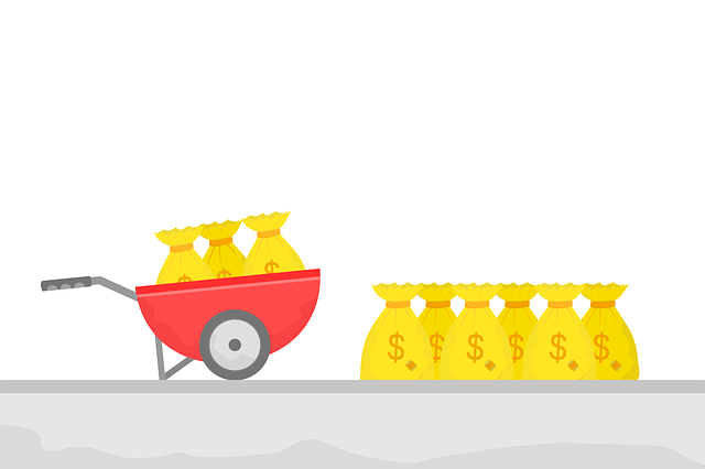 Free download Cart Money Bag Gold - Free vector graphic on Pixabay free illustration to be edited with GIMP free online image editor