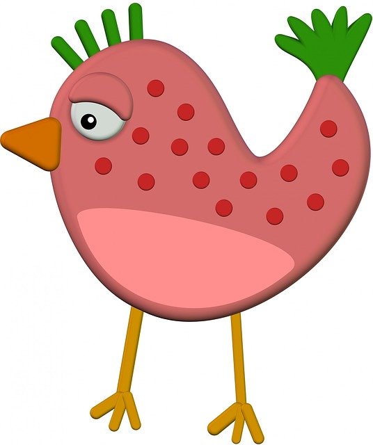 Free download Cartoon Chicken Chick -  free illustration to be edited with GIMP free online image editor