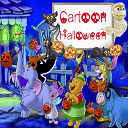 Cartoon Halloween Slide Puzzle  screen for extension Chrome web store in OffiDocs Chromium