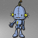 Cartoon Robot Jigsaw  screen for extension Chrome web store in OffiDocs Chromium