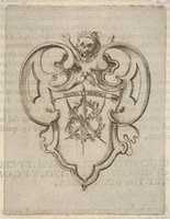 Free download Cartouche with Wreath,  from Eight Emblems for the Funeral of Francesco de Medici free photo or picture to be edited with GIMP online image editor