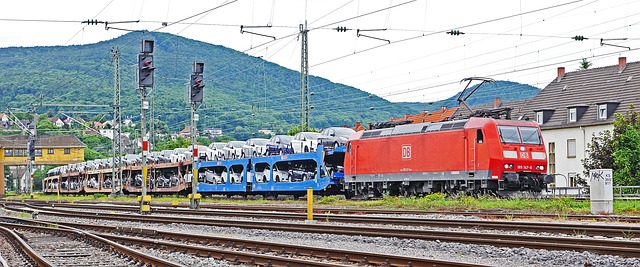 Free download car train autotransport new car free picture to be edited with GIMP free online image editor