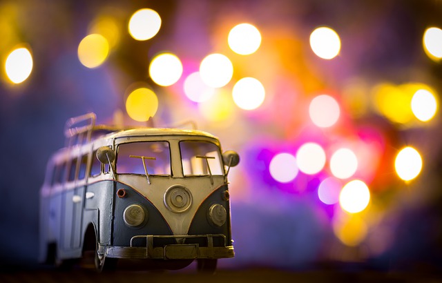 Free download car van bus lights bokeh party free picture to be edited with GIMP free online image editor