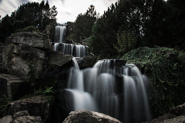 Free download Cascada Water Nature free photo template to be edited with GIMP online image editor