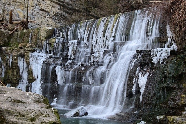 Free download Cascade Nature Landscape -  free photo or picture to be edited with GIMP online image editor