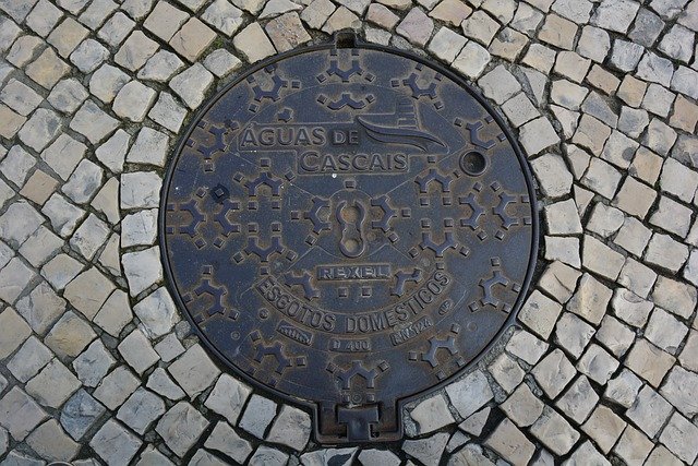 Free download Cascais Portugal Manhole Cover -  free photo or picture to be edited with GIMP online image editor