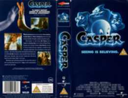 Free download Casper UK VHS 2000 Cover free photo or picture to be edited with GIMP online image editor