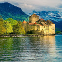 Castle by the lake wallpaper  screen for extension Chrome web store in OffiDocs Chromium