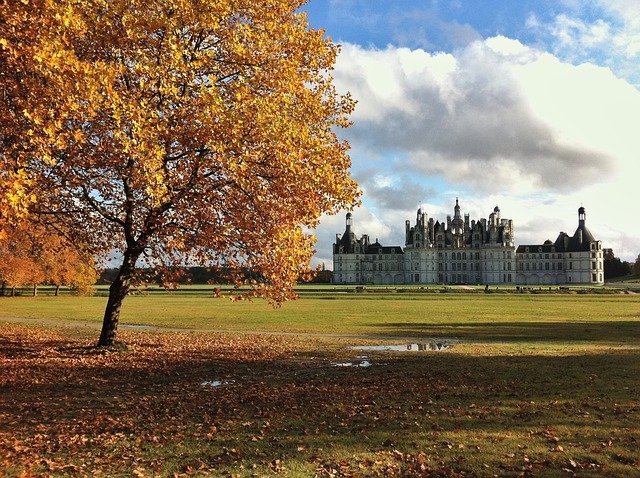 Kostenloser Download Schloss Chambord Frankreich - kostenloses Foto oder Bild zur Bearbeitung mit GIMP Online-Bildbearbeitung