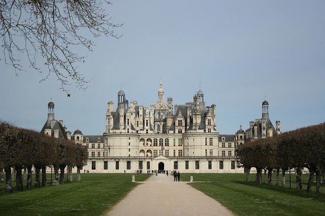 Download grátis Castle Chambord Renaissance - foto ou imagem gratuita para ser editada com o editor de imagens online GIMP