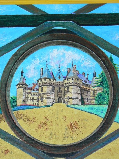 Free download Castle Chaumont On Loir -  free illustration to be edited with GIMP free online image editor