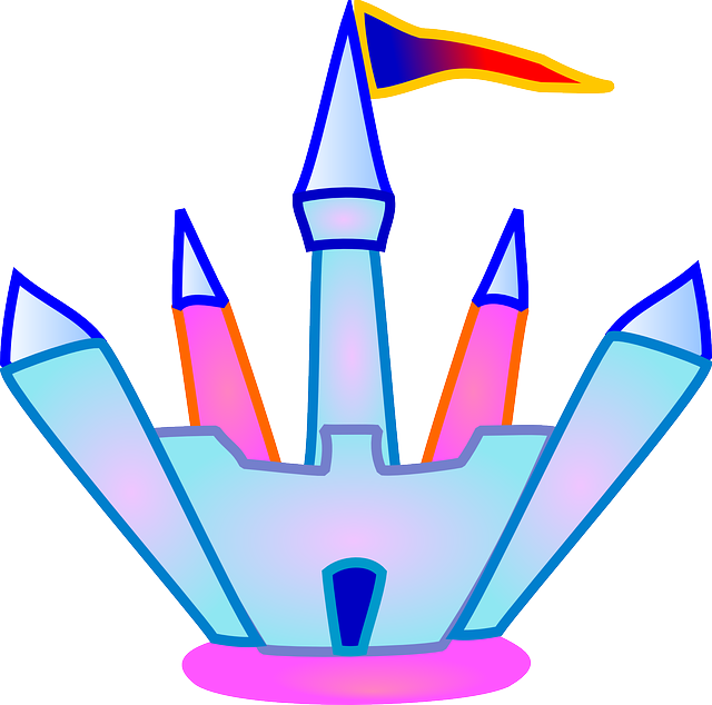 Free download Castle Flag Building - Free vector graphic on Pixabay free illustration to be edited with GIMP free online image editor