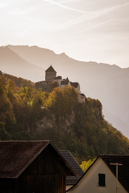 Free download castle fortress liechtenstein vaduz free picture to be edited with GIMP free online image editor