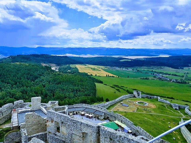 Descarga gratuita Castle Landscape Scotland - foto o imagen gratuita para editar con el editor de imágenes en línea GIMP