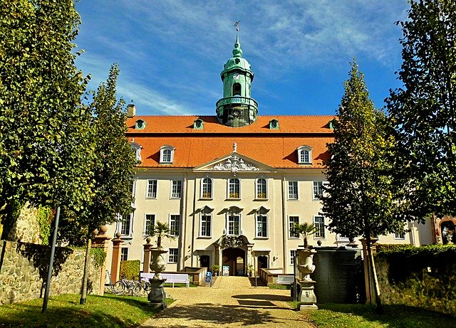 Download grátis Castle Lichtenwalde Barockschloss - foto ou imagem gratuita para ser editada com o editor de imagens online GIMP