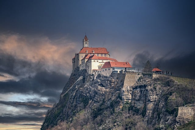 Free download castle middle ages sunset free picture to be edited with GIMP free online image editor