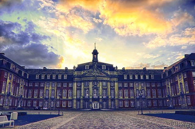 Kostenloser Download Schloss Münster Architektur - kostenloses Foto oder Bild zur Bearbeitung mit GIMP Online-Bildbearbeitung