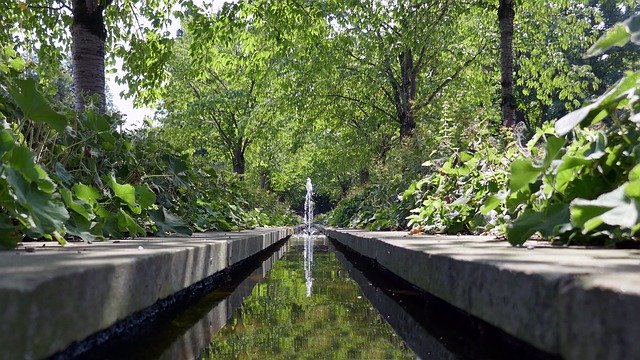 Descarga gratuita Castle Park Salem Fountain: foto o imagen gratuita para editar con el editor de imágenes en línea GIMP