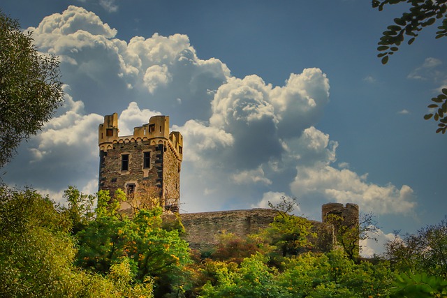Free download castle ruins middle ages tower free picture to be edited with GIMP free online image editor