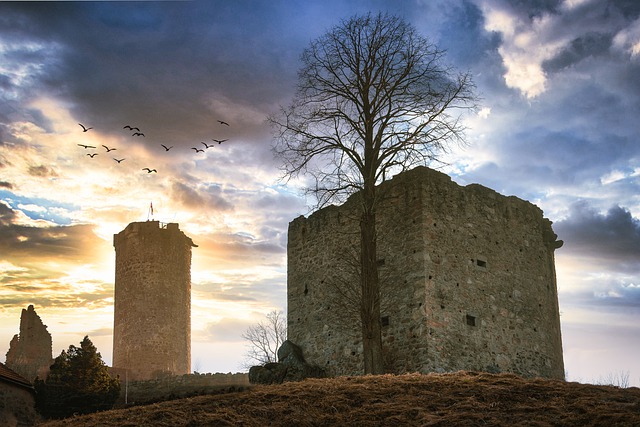 Free download castle ruins tower middle ages free picture to be edited with GIMP free online image editor