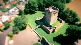 Free download Castle Tower Aerial View -  free video to be edited with OpenShot online video editor