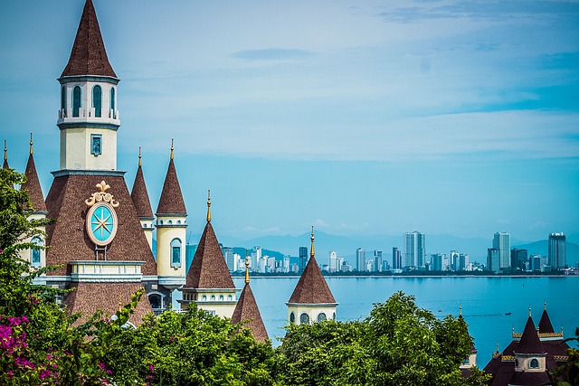 Free download castle vinwonders vietnam nha trang free picture to be edited with GIMP free online image editor