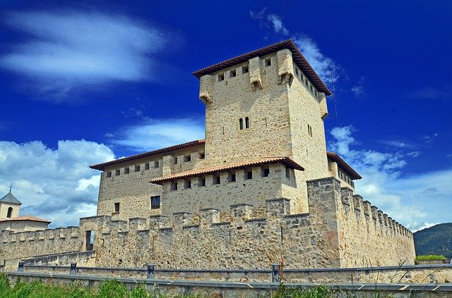 Free download Castle Wall Fortress -  free photo template to be edited with GIMP online image editor