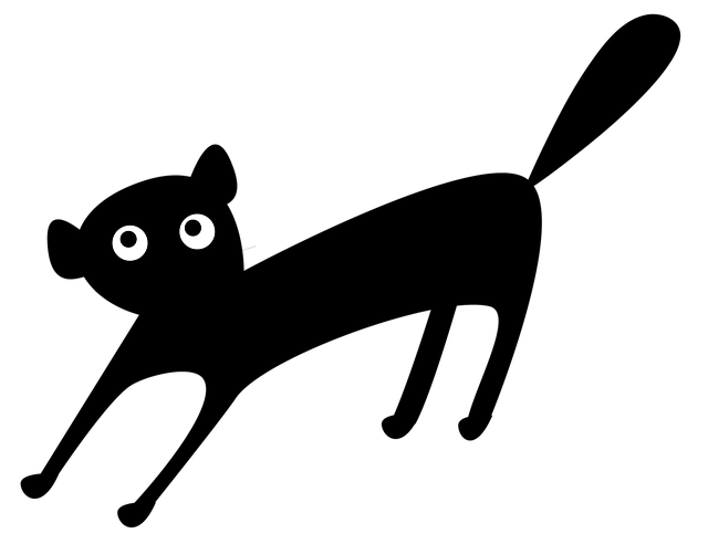 Download gratuito Cat Black Silhouette - illustrazione gratuita da modificare con l'editor di immagini online gratuito di GIMP