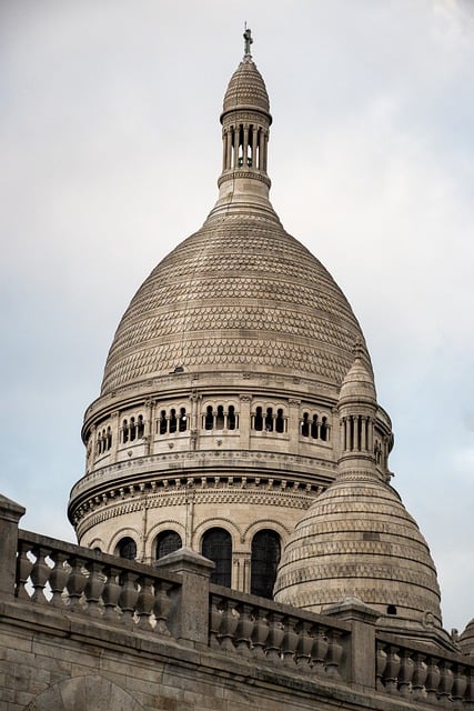 Free download cathedral church sacre coeur paris free picture to be edited with GIMP free online image editor