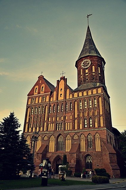 Téléchargement gratuit Cathédrale Konigsberg Kaliningrad - photo ou image gratuite à éditer avec l'éditeur d'images en ligne GIMP