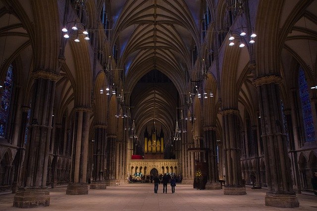 Muat turun percuma Cathedral Lincoln Nave - foto atau gambar percuma percuma untuk diedit dengan editor imej dalam talian GIMP