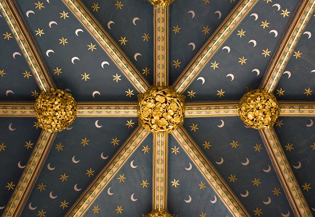Free download Cathedral Vault Star -  free photo or picture to be edited with GIMP online image editor