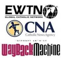 Free download Catholic News Agency, ACI Group Merging Into EWTN Internet Archive Wayback Machine free photo or picture to be edited with GIMP online image editor