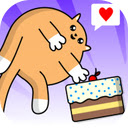 Cats Love Cake Game Bounce your cat and avoid obstacles!  screen for extension Chrome web store in OffiDocs Chromium