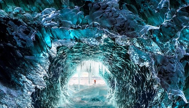 Unduh gratis Cave Ice Cold - foto atau gambar gratis untuk diedit dengan editor gambar online GIMP