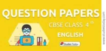 Free download CBSE Class 4 English Question Papers free photo or picture to be edited with GIMP online image editor