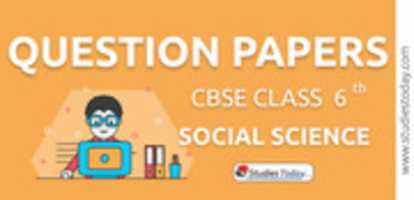 Free download CBSE Class 6 Social Science Question Papers free photo or picture to be edited with GIMP online image editor