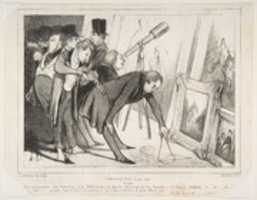 Free download Celebrrrre Jury de Peinture..., published in Le Charivari, March 16, 1840 free photo or picture to be edited with GIMP online image editor