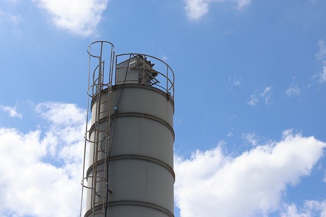 Free download Cement Tank Architecture Clouds -  free photo or picture to be edited with GIMP online image editor