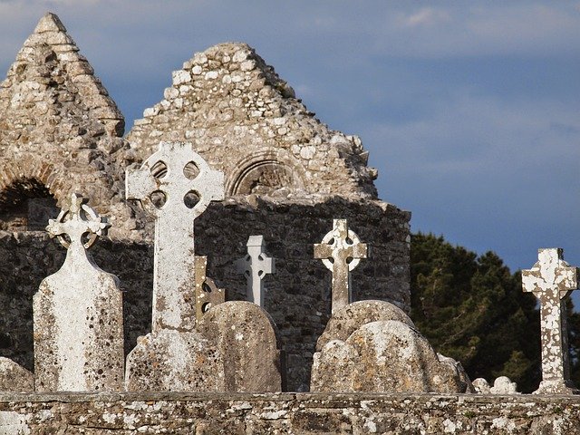 Free download Cemetery Ireland Cross -  free photo or picture to be edited with GIMP online image editor