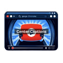 Center Captions  screen for extension Chrome web store in OffiDocs Chromium