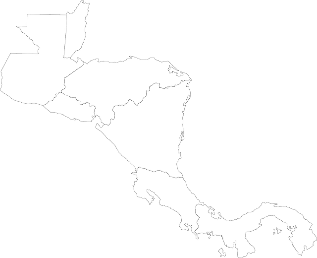 Free download Central America Map - Free vector graphic on Pixabay free illustration to be edited with GIMP free online image editor