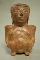 Free download Ceramic Seated Female Figure free photo or picture to be edited with GIMP online image editor