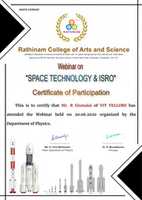 Free download Certificate Space Technology ISRO free photo or picture to be edited with GIMP online image editor